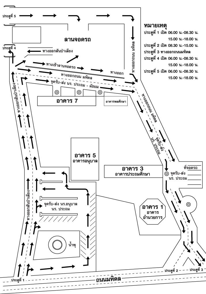 The traffic map